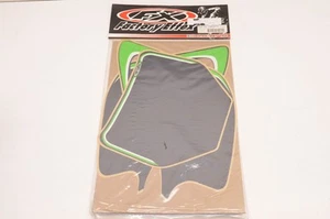 Factory Effex FX06-64126, 64126 Pre Cut Number Plate Black Background Kit NOS - Picture 1 of 3