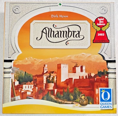 Alhambra Queen Games 2003 SdJ Complete VG+ 2-6 Player Euro Strategy Board Game - Image 1 of 4