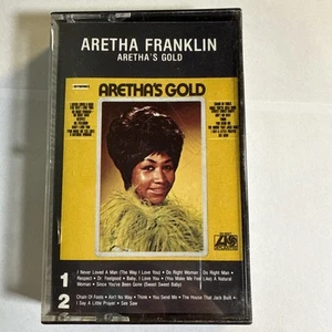 Aretha Franklin- Aretha's Gold- Cassette Tape 1988 Atlantic Records - Picture 1 of 3