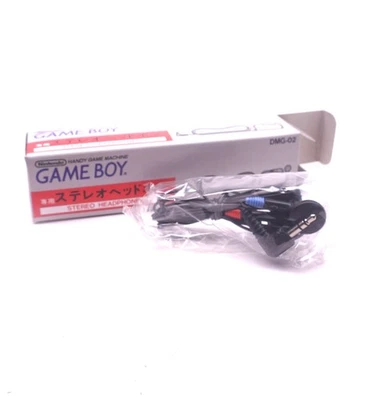 Nintendo Gameboy DMG-02 OEM Wired Stereo Headphones for Original NOS New in Box - Image 1 of 4