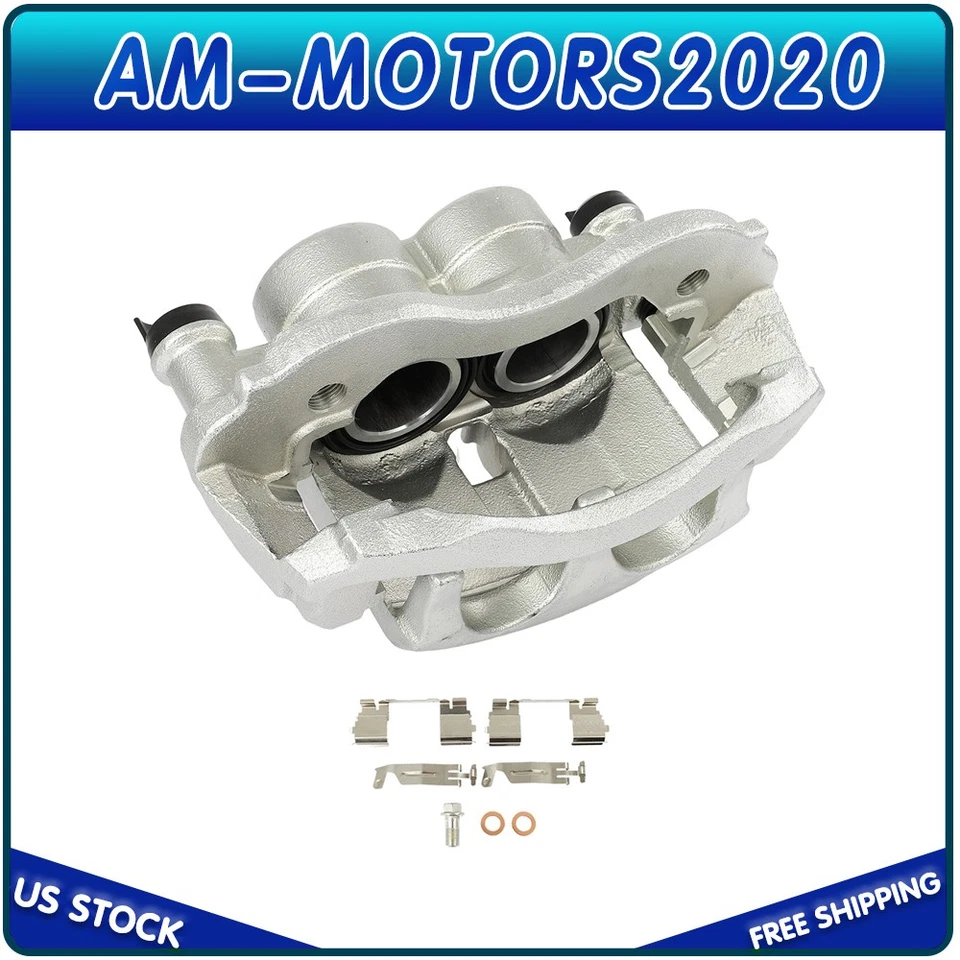 Front Right Brake Calipers w/ Bracket For 2014-2019 Ram ProMaster 3500 V6 3.6L - Image 1 of 4