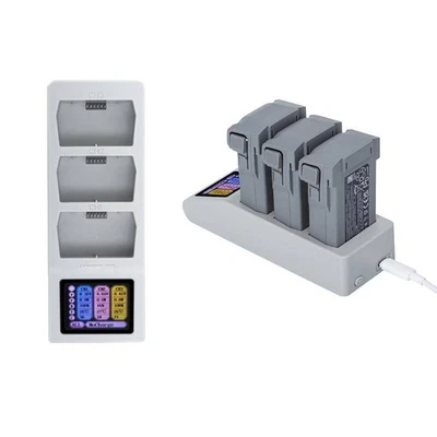 Caricabatterie 3 Slot con Display per Drone DJI Mini 5 Pro - Immagine 1 di 4