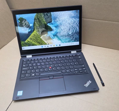 Lenovo ThinkPad Yoga 13.3" Touchscreen Laptop 8TH Gen i3 8Gb RAM 256GB - Crack - Image 1 of 4
