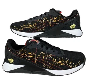 Men's Reebok Nano X1 Looney Tunes Sylvester Vs Tweety Bird Black Sneaker Sz 12.5 - Picture 1 of 8