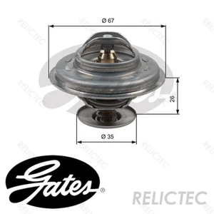 Coolant Thermostat Volvo BMW:3,5,740,940,240,760,960,II 2,S70,V70 I 1,850 75074 - Picture 1 of 2