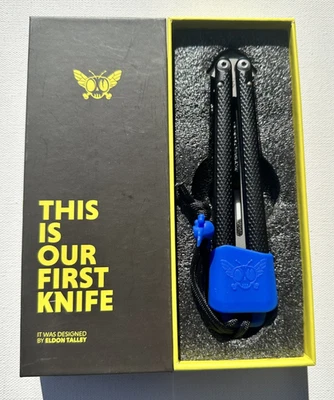 Flytanium Talisong Z Trainer Черный x Взрывной Балисонг США Eldon Talley Новый в коробке - Изображение 1 из 4