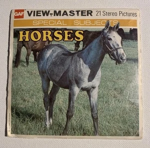 View-Master HORSES - H5 - 3 Reel Set + Booklet (V3) - Picture 1 of 10