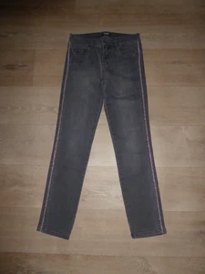 ANGELS CICI CHAIN GALON weiche Stretch Jeans Slim Galonstreifen Gr.36 L31 w.NEU - Bild 1 von 4