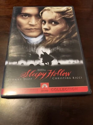 Sleepy Hollow Tim Burton DVD (1999)  Widescreen + Insert Excellent Condition  - Image 1 of 4