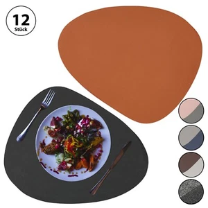 12x juego de mesa alfombra 36x44 cm molde de gota juego de plazas posavasos - Imagen 1 de 13