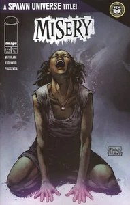 CUBIERTA SPAWN MISERY #1 B TODD VARIANTE MCFARLANE EN ESTADO BASTANTE BUENO/CASI NUEVO IMAGEN HOHC 2024 - Imagen 1 de 1
