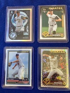 2024 Topps Paul Skenes 4 Card Lot - Picture 1 of 2