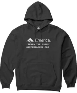 Emerica - Six Feet Above - Pullover schwarz Hoodie - MEDIUM - Bild 1 von 1
