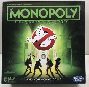 Monopoly Board Game Ghostbusters Edition Limited Edition Who You Gonna Call! New - Picture 1 of 8
