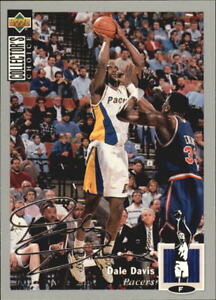 1994-95 Collector's Choice Silver Signature Basketball Card #146 Dale Davis