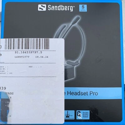 Sandberg 126-06 Bluetooth Office Headset Pro - Bild 1 von 4