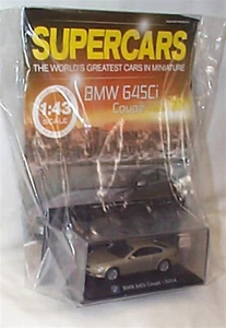 Supercars Collection BMW 645CI Coupe 2004 1:43 Scale New With Mag - Picture 1 of 2