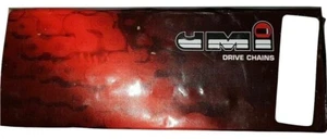 Cadena de transmisión UMI 530HSXO X 120L de acero negro con anillo en X resistencia a la tracción - 7270 libras - Imagen 1 de 1