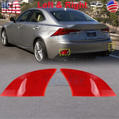 Cubiertas reflectoras de parachoques trasero para Lexus IS300 2016-2020 S200t 2016-2017 IS F 2014 Foto 1 de 4