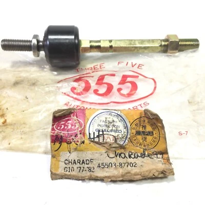 Extremo de cremallera de dirección 1977-1982 Daihatsu Charade G10 NOS 555 Japón Foto 1 de 4