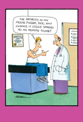 Remote Thumb - Nobleworks Funny Father's Day Card - Greeting Card by Nobleworks - Image 1 of 2