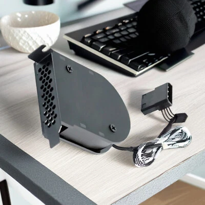 PCIe Slot Fan Mini PC Low Profile Heat Air Exhaust Cooler 3/4pin Power 3000rpm - Image 1 of 4