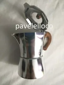 Cafetera de estufa espresso HAPPI KLOC 3 tazas de aluminio - Imagen 1 de 4