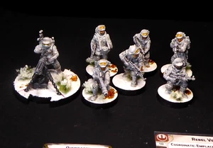 Unidad de expansión de veteranos rebeldes pintados para Star Wars Legion (leer descripción) - Imagen 1 de 11