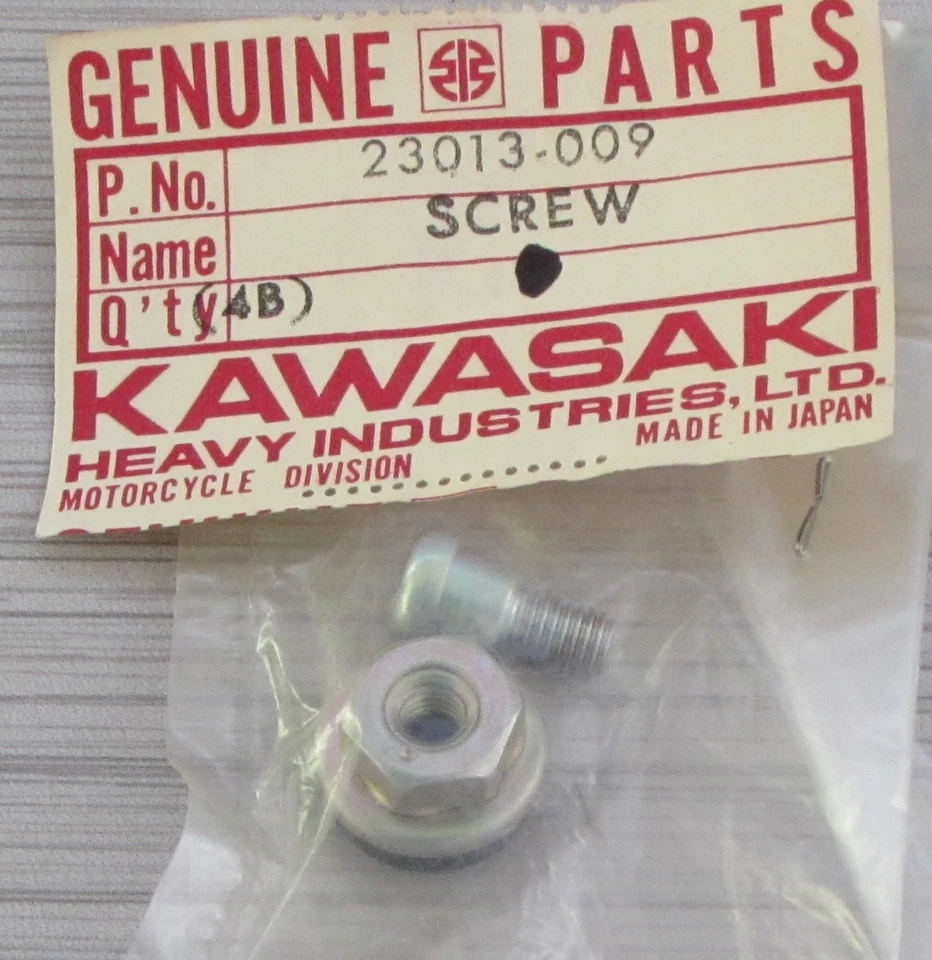 Juego de tornillos para unidad de lente Kawasaki para KZ400 KZ440 1974-1983 Foto 1 de 1