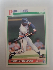  1991 Score  #756 PHIL CLARK  Rookie Prospect Lot Of 40 Ex-mt or Better TIGERS - Picture 1 of 4