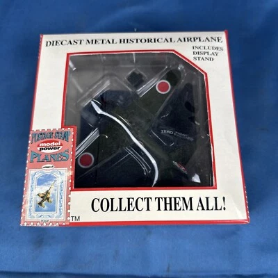 New POSTAGE STAMP MODEL NO 5343 MITSUBISHI A6M2B DIECAST PLANE - Image 1 of 3