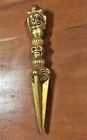 Bronze Pagan Tantric Wand Dagger Statue Sculpture Figure Mystical Magic