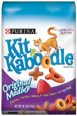Purina Kit & Kaboodle 14098 Comida Seca para Gatos, Medley Original, 13 Lb. Bolsa - Cantidad Foto 1 de 2