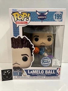 🟢 NBA: Hornets - LaMelo Ball US Exclusive Pop! Vinyl 199 (Icon Edition) VLT - Picture 1 of 1