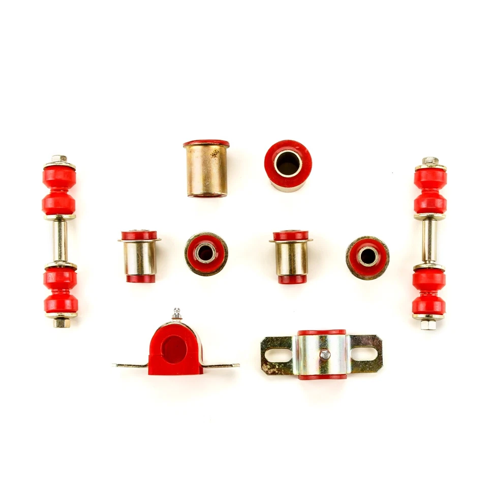 Red Poly Front Suspension Bushings Set Fits 1970 - 1972 Dodge Charger Coronet  - Image 1 of 1