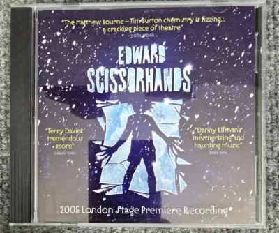 Edward Scissorhands (2005 London Stage Premiere Recording) (CD, 2006) - Image 1 of 4