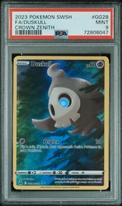 2023 Pokémon Sword and Shield Crown Zenith Duskull PSA 9 MINT - Picture 1 of 4