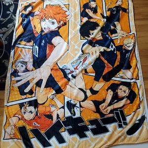 Haikyuu Anime Throw Blanket 46 x 36 inch Super Soft Plush - Picture 1 of 5