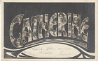 Carte postale fantaisie ancienne   Ste Catherine  1902  