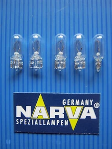 5x Glassockellampe W5W - 24V/5W ( W2,1x9,5d ) NARVA Lose Verpackung #17197 - Bild 1 von 7