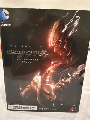 Variante Play Arts Kai DC THE FLASH Figura Square Enix *Liga de la Justicia* Nuevo en caja Foto 1 de 3