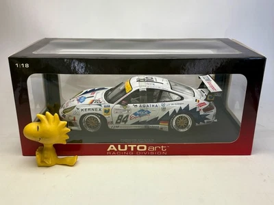 1:18 AUTOart Porsche 911 GT3 R Le Mans 24Hrs 2003 Winner T2M ICKX 80379 Unsealed - Image 1 of 4
