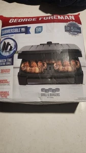 George Foreman - GRECV075B - Caja de daños de parrilla sumergible de 5 porciones  - Imagen 1 de 4