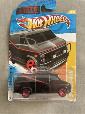 Hot Wheels 2011 New Models A Team Van 39/50 Black And Red - Image 1 of 2