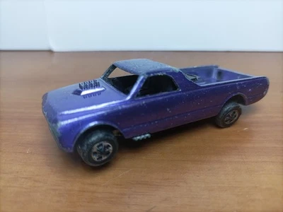 HOT WHEELS RED LINE CUSTUM FLEETSIDE 1967 MADE IN HONG KONG CONDIZIONI COME FOTO - Immagine 1 di 4