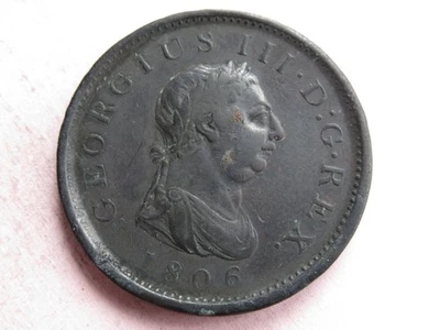 1806 George III Penny Nice Collectable Condition 1d - Image 1 of 2
