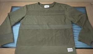 Profound Aesthetic, Olive Green Panel Sweatshirt, Men’s Size XL - Picture 1 of 7