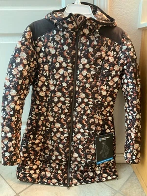 Nuevo RARO Kuhl Mujer Otoño Floral Plumón Spyfire Parka Abrigo Chaqueta S listado $339 Foto 1 de 4