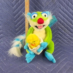Bear in the Big Blue House TREELO Lemur With Baby Easter Chick - Rare Version - Picture 1 of 6
