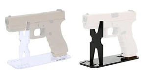 Acrylic Display Pistol Rack-Adjustable Pistol Hand Gun Stand Accessories - Picture 1 of 9